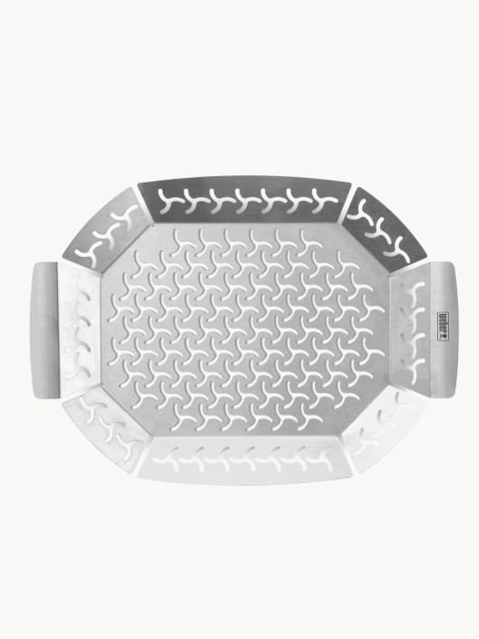 Bandeja para asar Premium Weber® de acero inoxidable