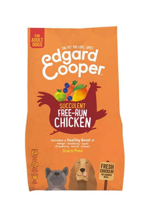 Pienso de pollo sin cereales para perros adultos Edgard&Cooper
