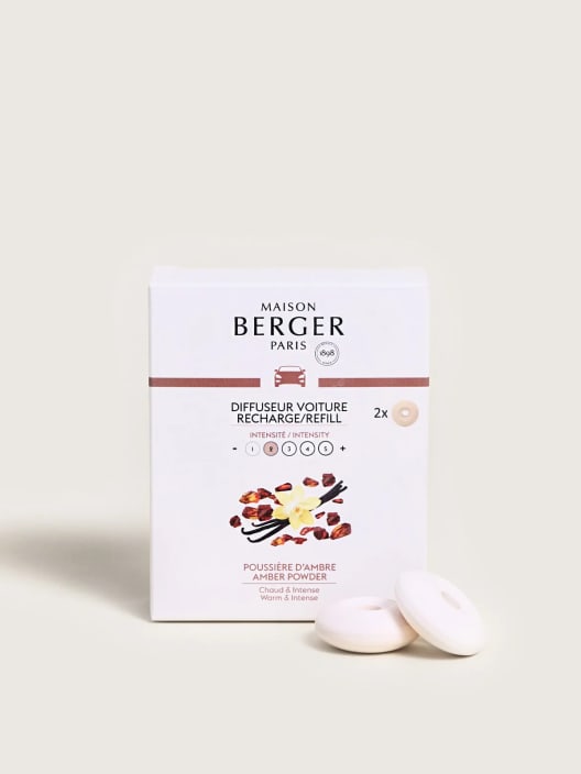 Recambio difusor de aromas para coche Berger Poussière d'Ambre