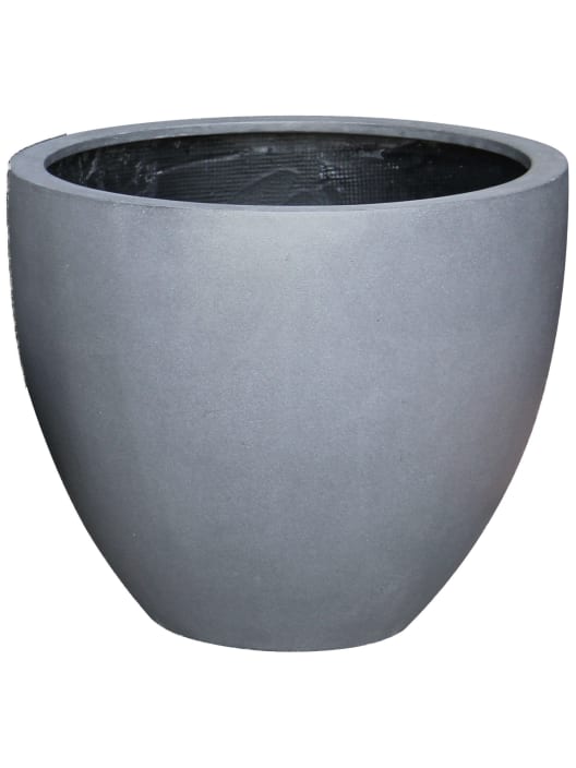 Maceta Ligera Lazy Gris Campana - Fronda Selección