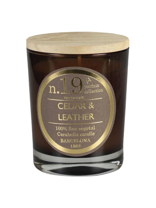 Vela perfumada Cerabella 19 Cedar & Leather