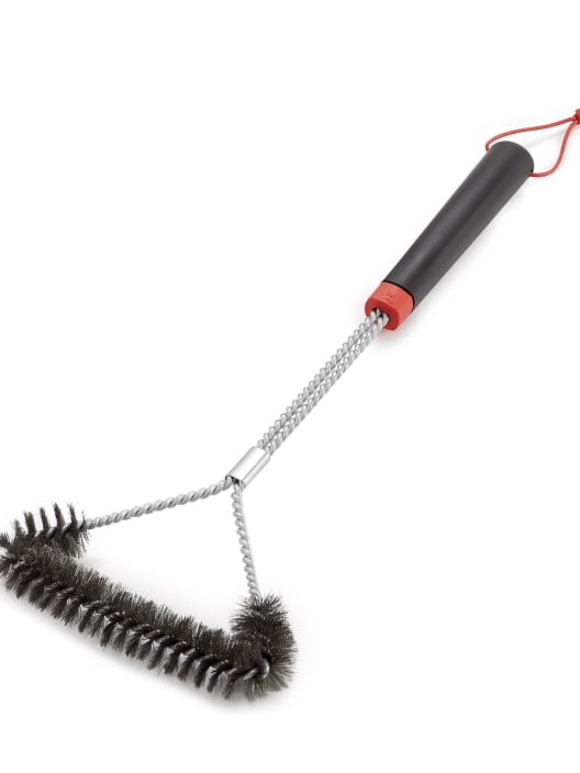 Cepillo en T Weber® con cerdas de acero inoxidable
