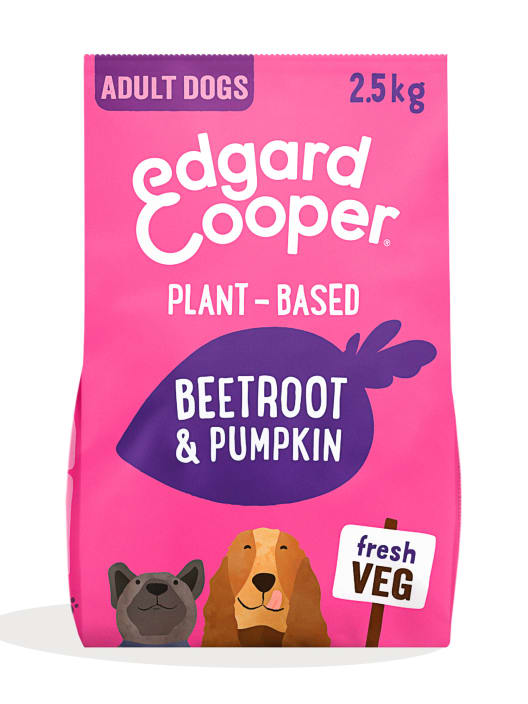 Pienso de remolacha y calabaza crujientes para perros adultos Edgard&Cooper
