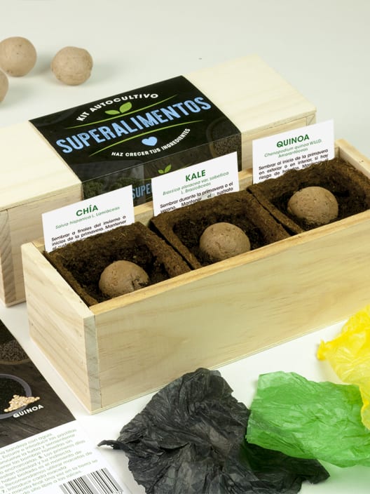 Kit Autocultivo Superalimentos Resetea