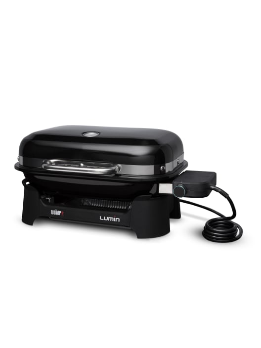 Barbacoa Weber® Eléctrica Lumin 1.000 Compact negra