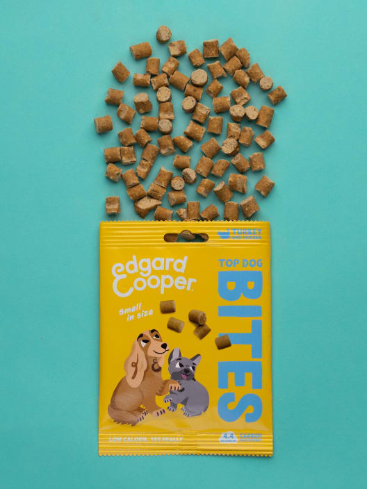 Bocaditos de pavo y pollo frescos (pequeños) Edgard&Cooper