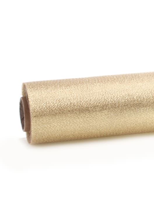 Camino de Mesa Brillante con Acabado Texturizado dorado