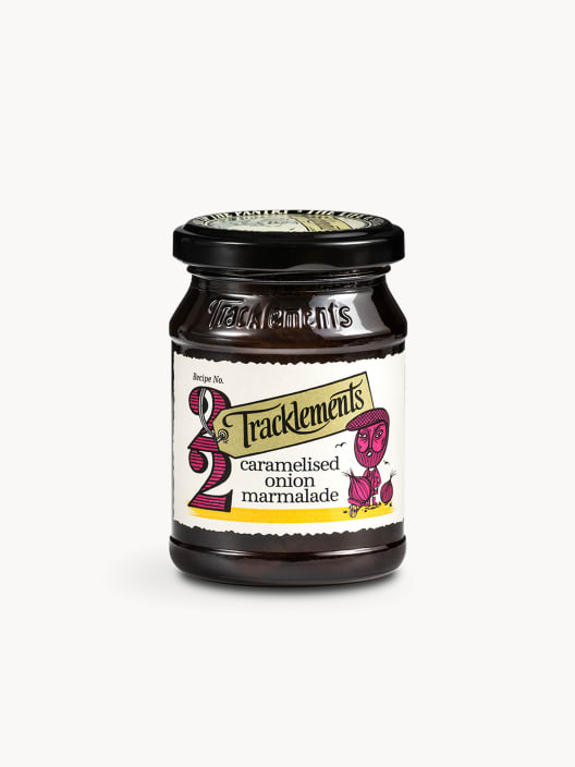 Salsa para barbacoa Cebolla caramelizada Tracklements