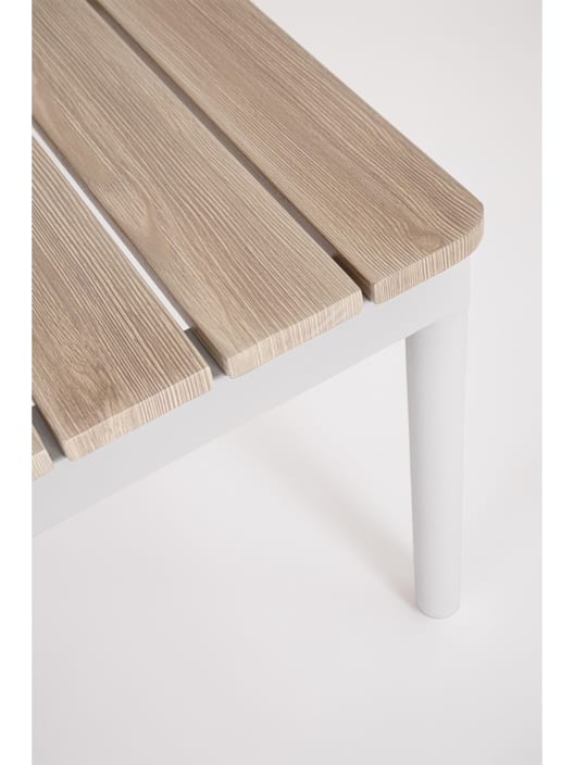Conjunto de jardín Bizzotto ULISES 4 piezas madera natural/beige/blanco