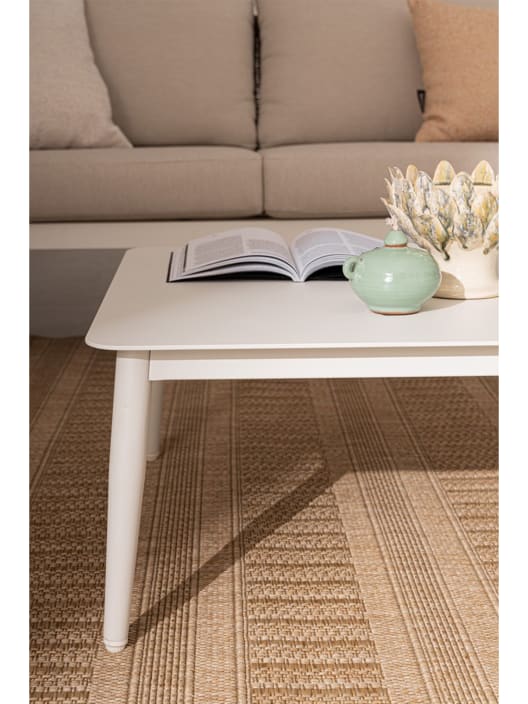 Conjunto de jardín Bizzotto OCEANA 4 piezas natural/beige/blanco