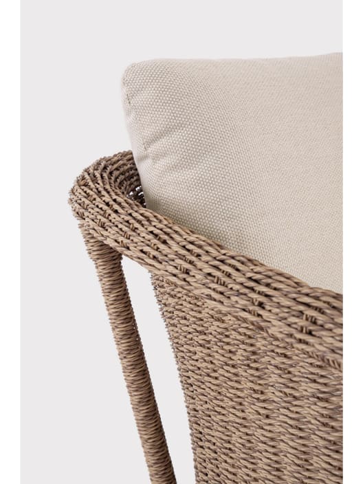 Conjunto de jardín Bizzotto OCEANA 4 piezas natural/beige/blanco