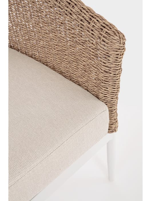 Conjunto de jardín Bizzotto OCEANA 4 piezas natural/beige/blanco