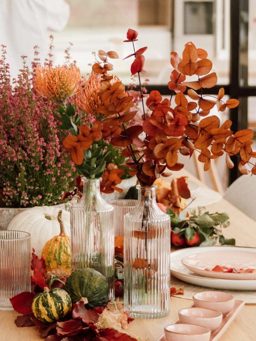 Jarrón Botella transparente EDG