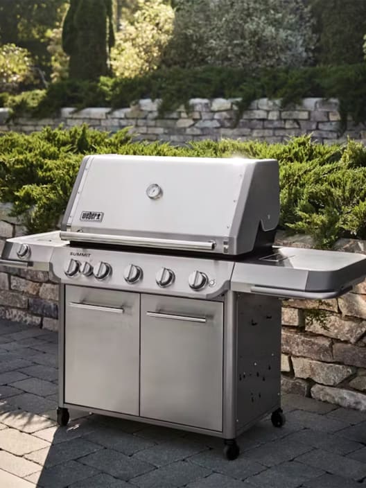 Barbacoa Weber® de gas Summit® FS38 S de acero inoxidable
