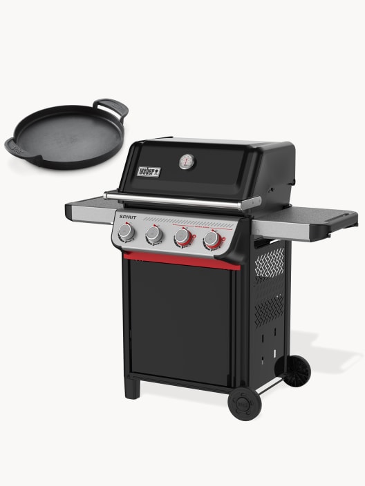 Barbacoa Weber® de gas Spirit E-425 con plancha de regalo