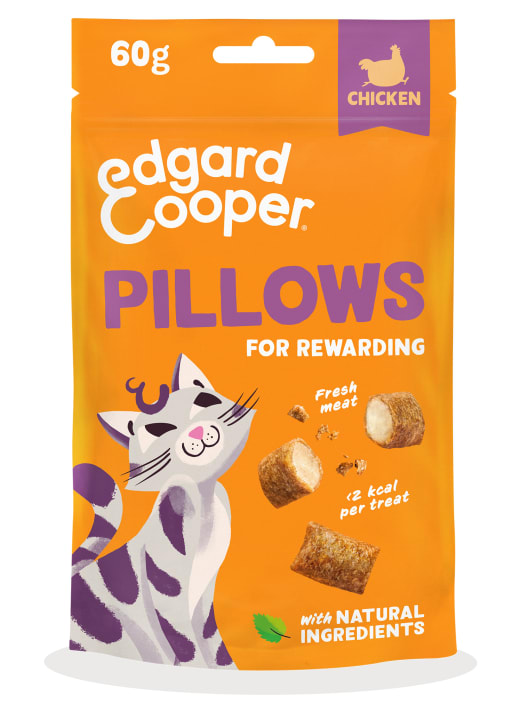 Bocaditos de pollo para gatos adultos Edgard&Cooper