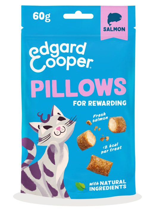 Bocaditos de salmón para gatos adultos Edgard&Cooper