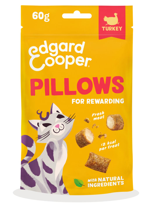 Bocaditos de pavo para gatos adultos Edgard&Cooper