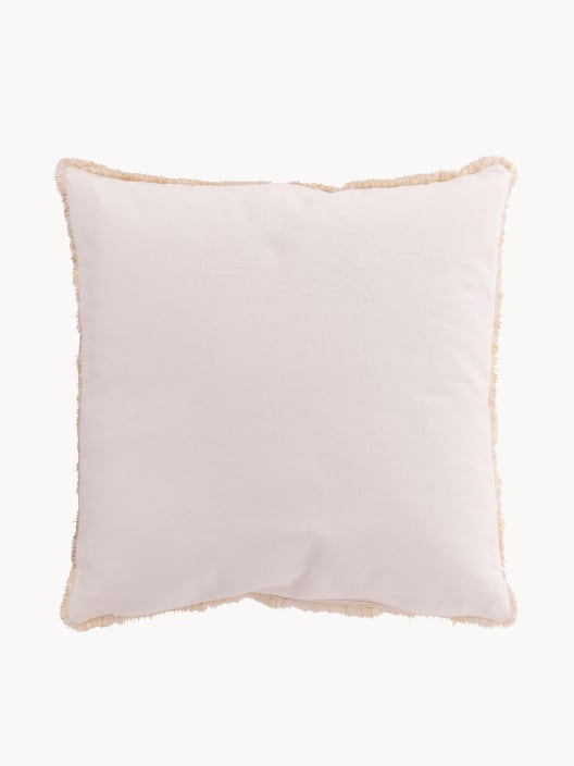 Cojín Bolas Doradas Blanco 45x45 cm - Decoración y Estilo