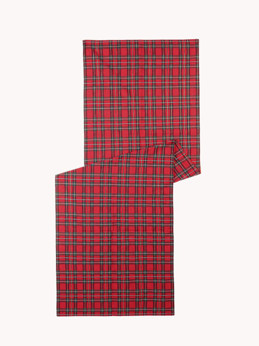 Camino de Mesa Escocés Rojo Heritage 50x160 cm