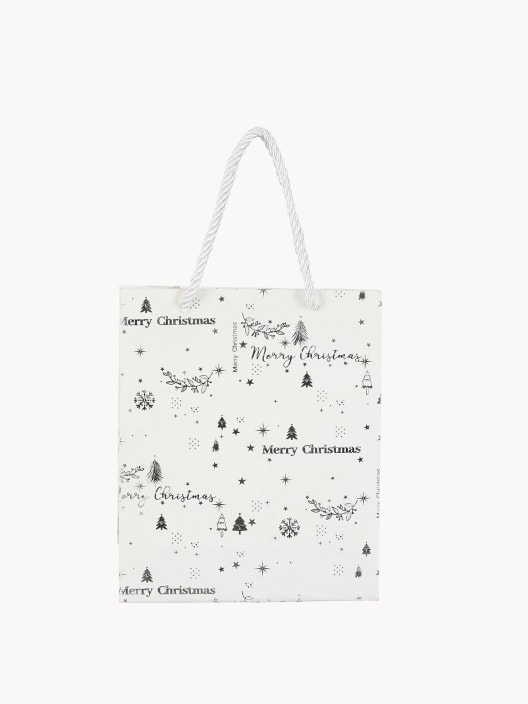 Bolsas de Regalo Surtidas Dorado, Blanco y Plata (8x17x22 cm)