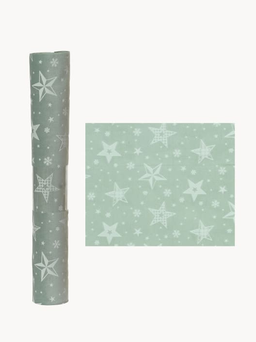 Set 3 Rollos Papel Regalo Colores Pastel 32x200 cm