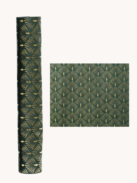 Camino de mesa verde brillante Surtido 3 (35x200 cm)