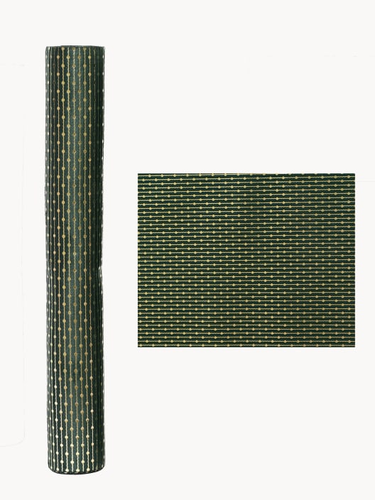 Camino de mesa verde brillante Surtido 3 (35x200 cm)