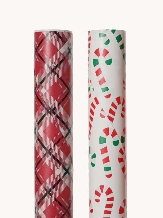 Papel Regalo Motivos Home Surtido (4 Diseños), 70x500 cm