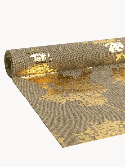 Camino de Mesa Florencia Dorado 2.5x28 cm