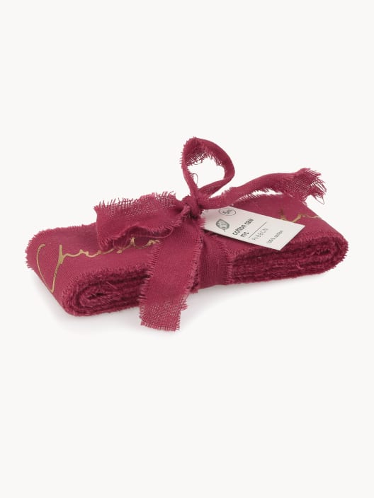 Cinta de Algodón Roja (3.5 cm x 5 m)