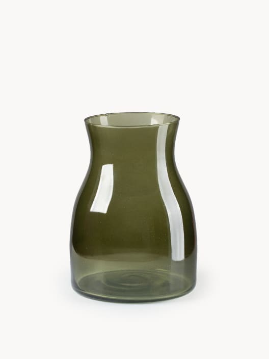 Jarrón verde oliva Julia
