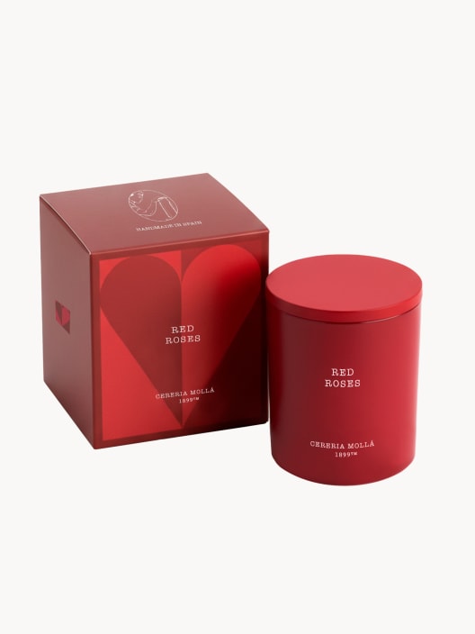 Vela perfumada Cerería Mollá Red Roses (230 gr)