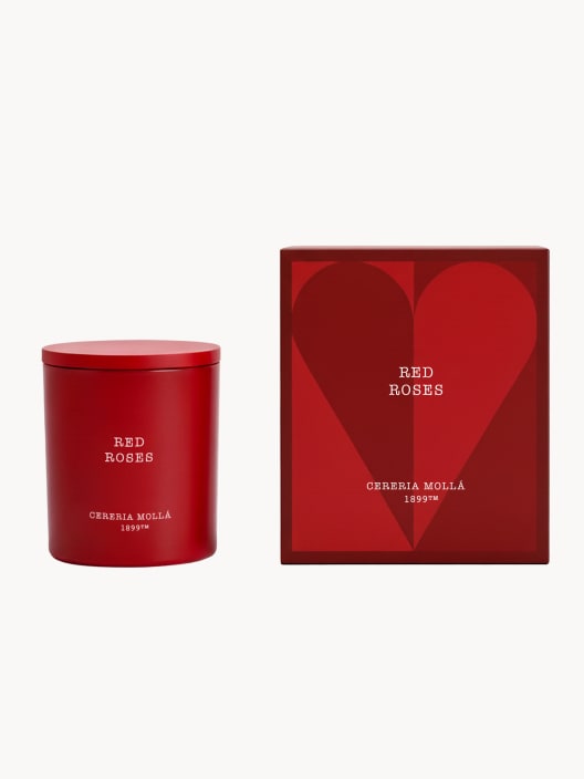 Vela perfumada Cerería Mollá Red Roses (230 gr)
