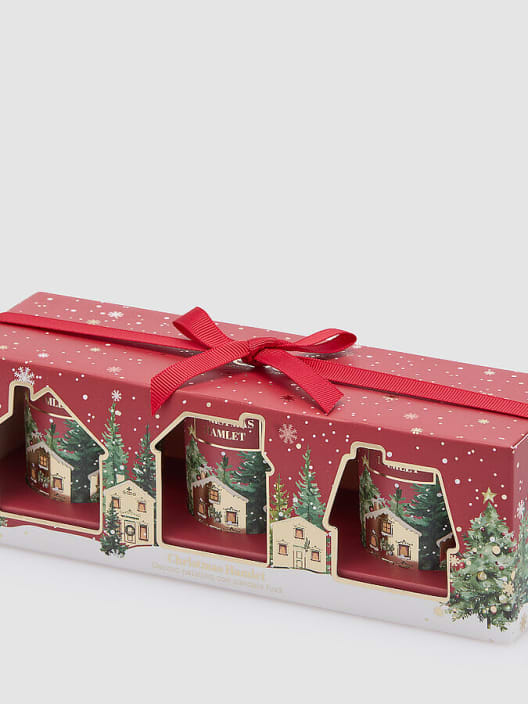 Velas aromáticas Noel rojas (3 unidades)