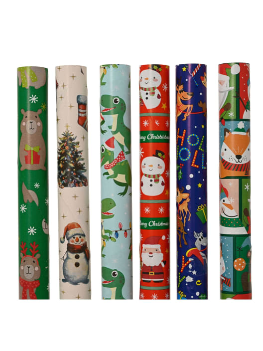 Papel de regalo navideño modelo D 70×200 cm