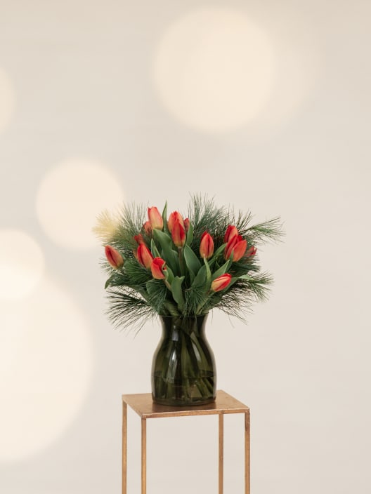 Navidad Esencial - Ramo de Tulipanes