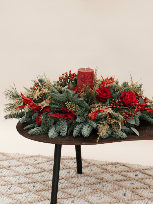 Navidad Tradicional - Pack Corona + Centro