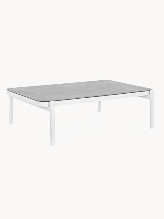 Conjunto de jardín Bizzotto FLORENCIA de aluminio blanco