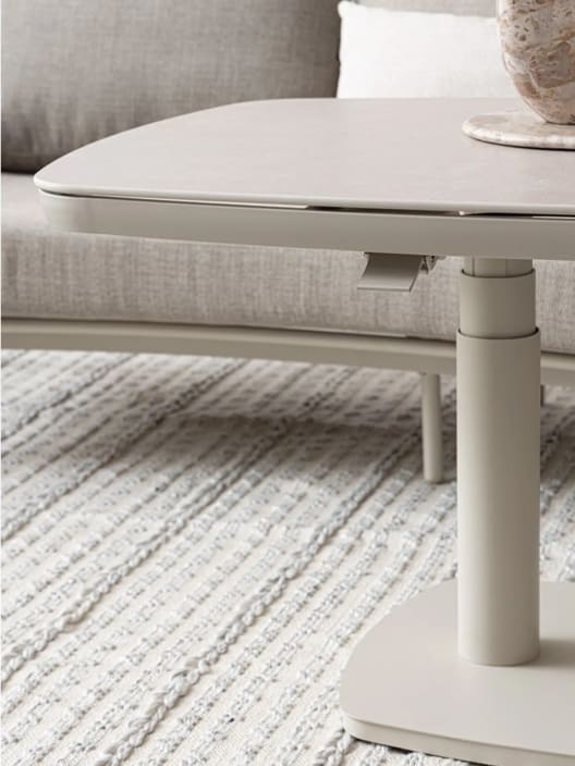 Conjunto de jardín Bizzotto EULERO de teca beige