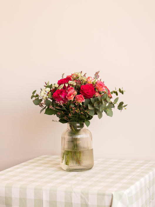 Día de la Madre Ramo Rosas al aire