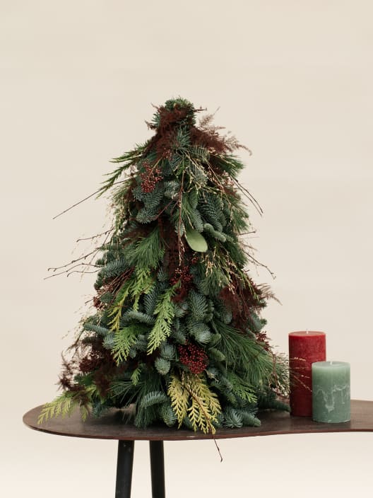 Navidad Palazzo Chic - Árbol natural de ramas de abeto