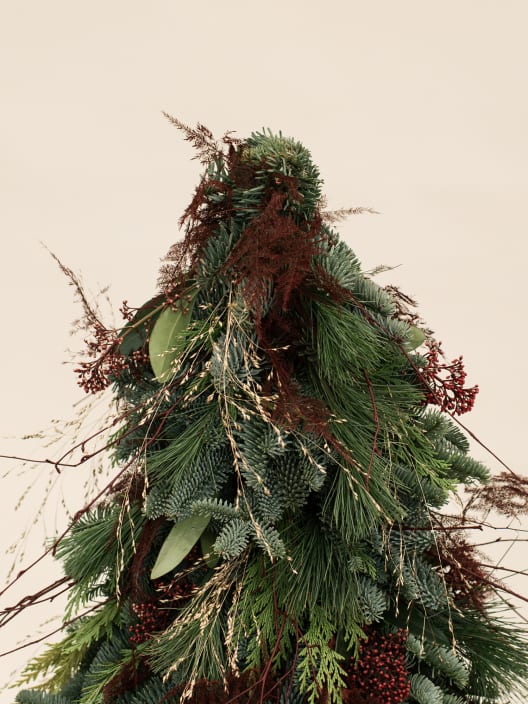 Navidad Palazzo Chic - Árbol natural de ramas de abeto