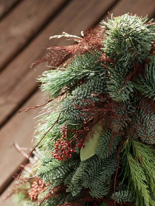 Navidad Palazzo Chic - Árbol natural de ramas de abeto