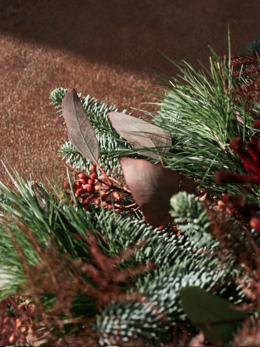 Navidad Palazzo Chic - Centro natural alargado