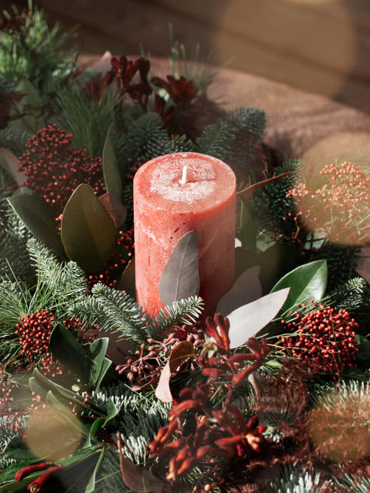 Navidad Palazzo Chic - Centro natural alargado