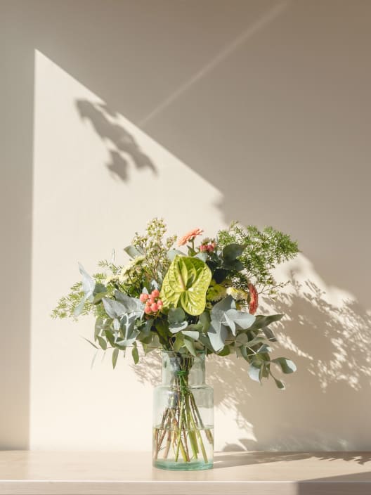 Ramo de Flores naturales Vuelve al Verde 1