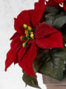 Flor de Pascua Artificial roja