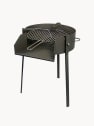 Barbacoa Imex El Zorro de carbón redonda con soporte para paellas