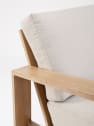 Conjunto de jardín Bizzotto BALTIC de aluminio natural/beige